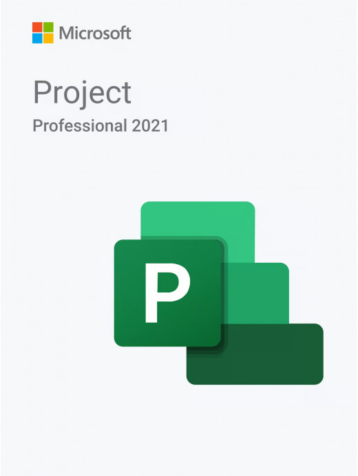 Лицензионный ключ активации для Microsoft Project Professional 2021