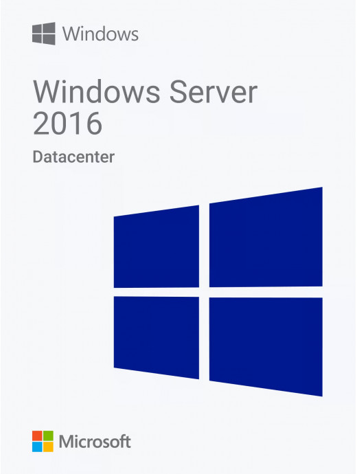 Лицензионный ключ активации для Microsoft Windows Server 2016 Datacenter