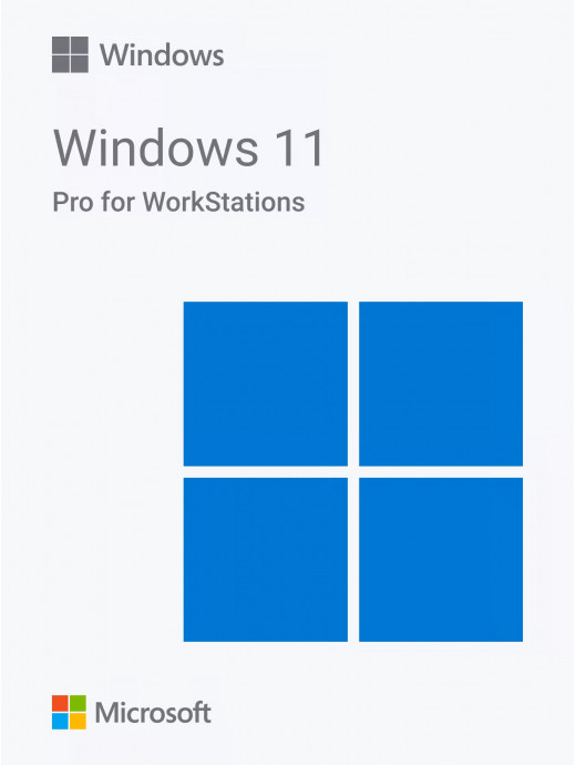 Лицензионный ключ активации для Windows 11 Pro for WorkStations (Для рабочих станций)